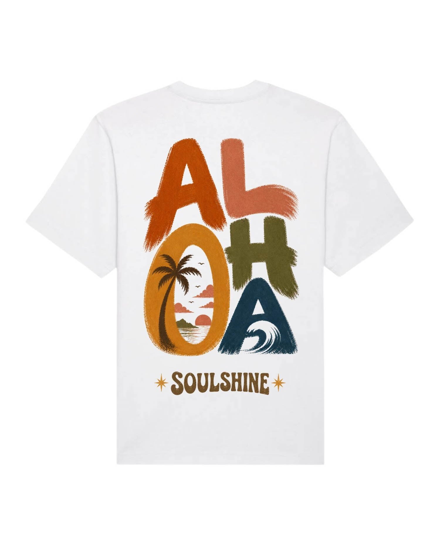 Endless Summer - Aloha Tee - White