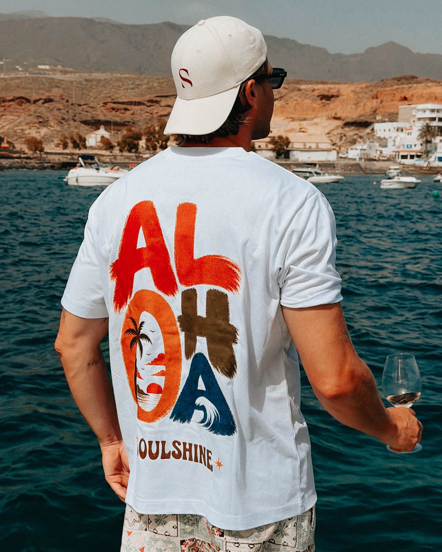Endless Summer - Aloha Tee - White